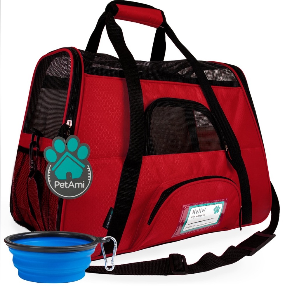 NWT PetAmi Premium Airline Approved Soft-Sided Dog & Cat Travel Carrier